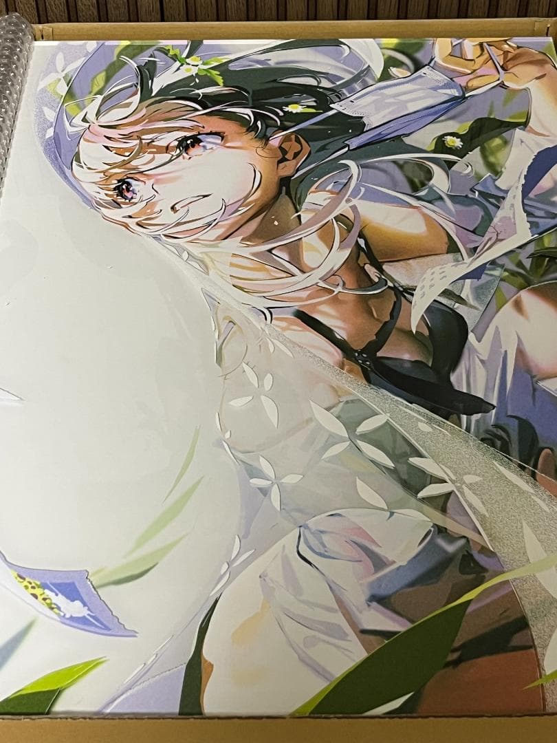 米山舞 『SEE YOU』 直筆サイン入り アクリルUV印刷複製原画