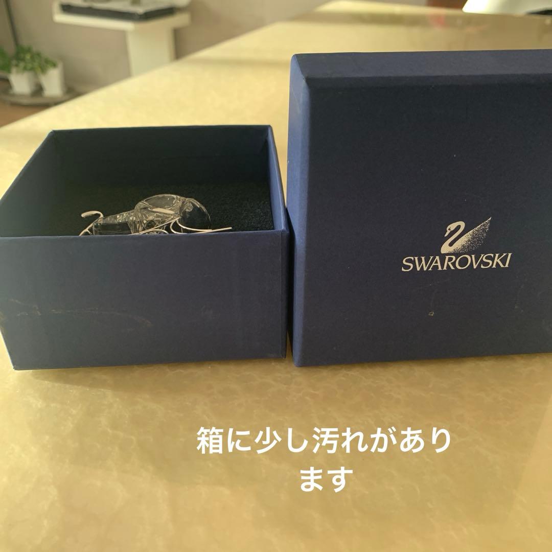 スワロフスキー クリスマス　オーナメント　ソリ　SWAROVSKI 置物
