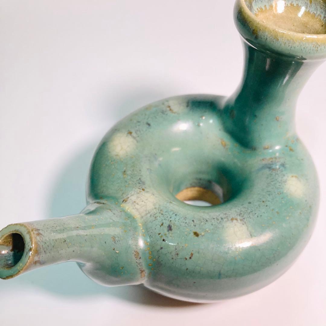 急須とドーナツのハーフ／オブジェ