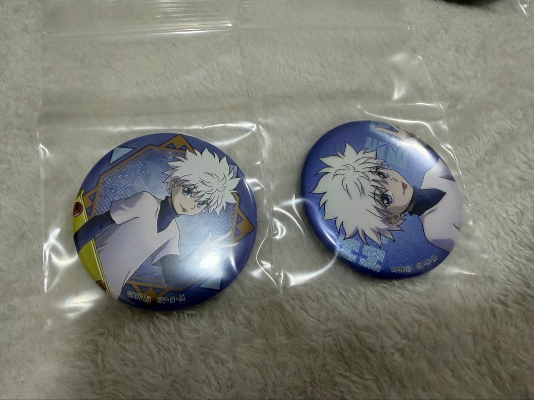 HUNTER × HUNTER キルア 缶バッジ グリッター