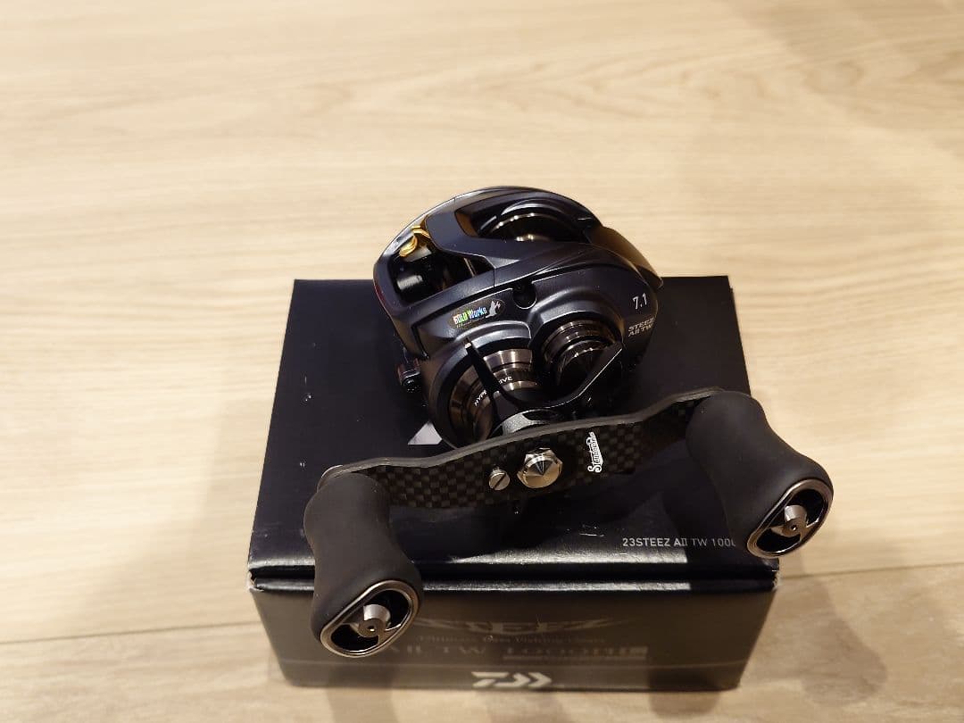 DAIWA 23STEEZ AII TW 1000HL ゴールドワークス究極式
