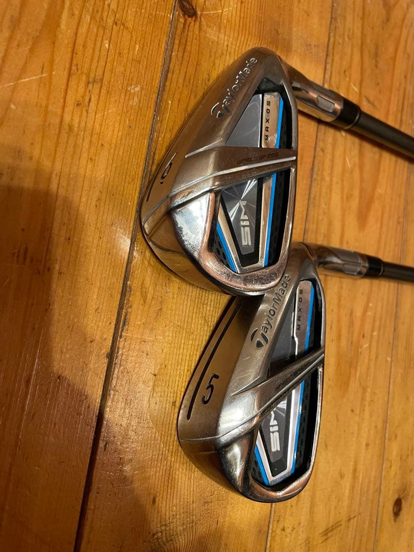 テーラーメイド sim max os アイアン6本 P〜5番