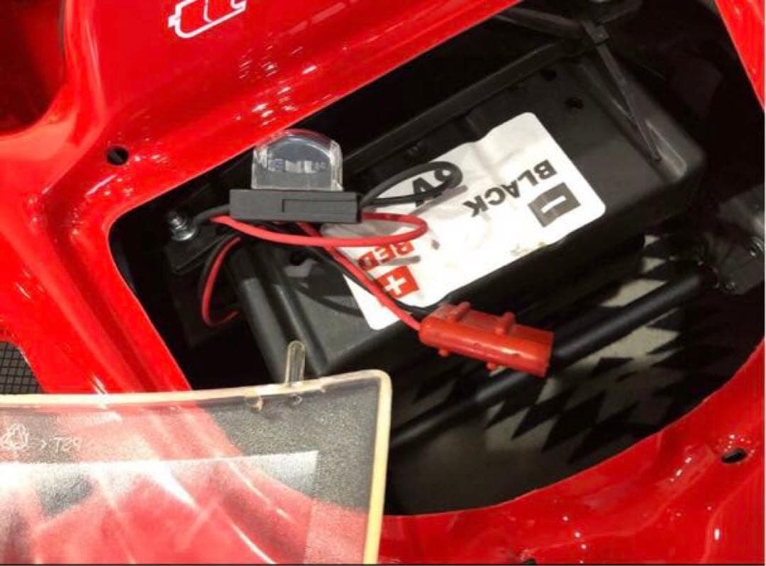 電動乗用 フェラーリ キッズカー レッド 未使用品 美品