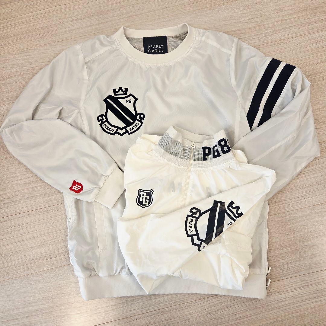 パーリーゲイツ　ツインスニード　5 ブルゾン　ゴルフウェア　サンバイザー1つ付