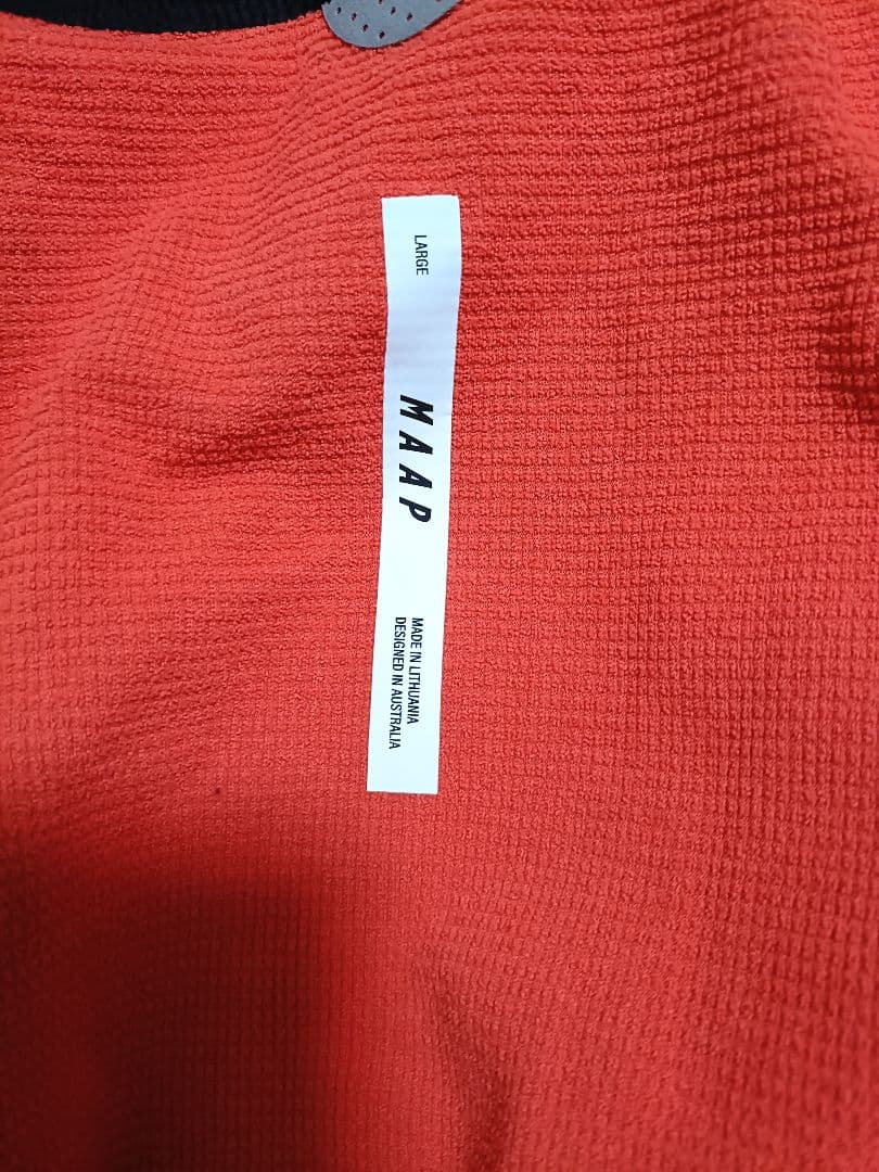 グレー サイクルジャージ LARGEサイズ