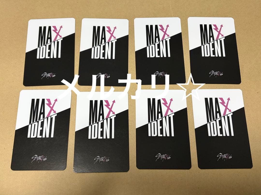 ① StrayKids MAXIDENT BDM 特典 トレカ 8枚