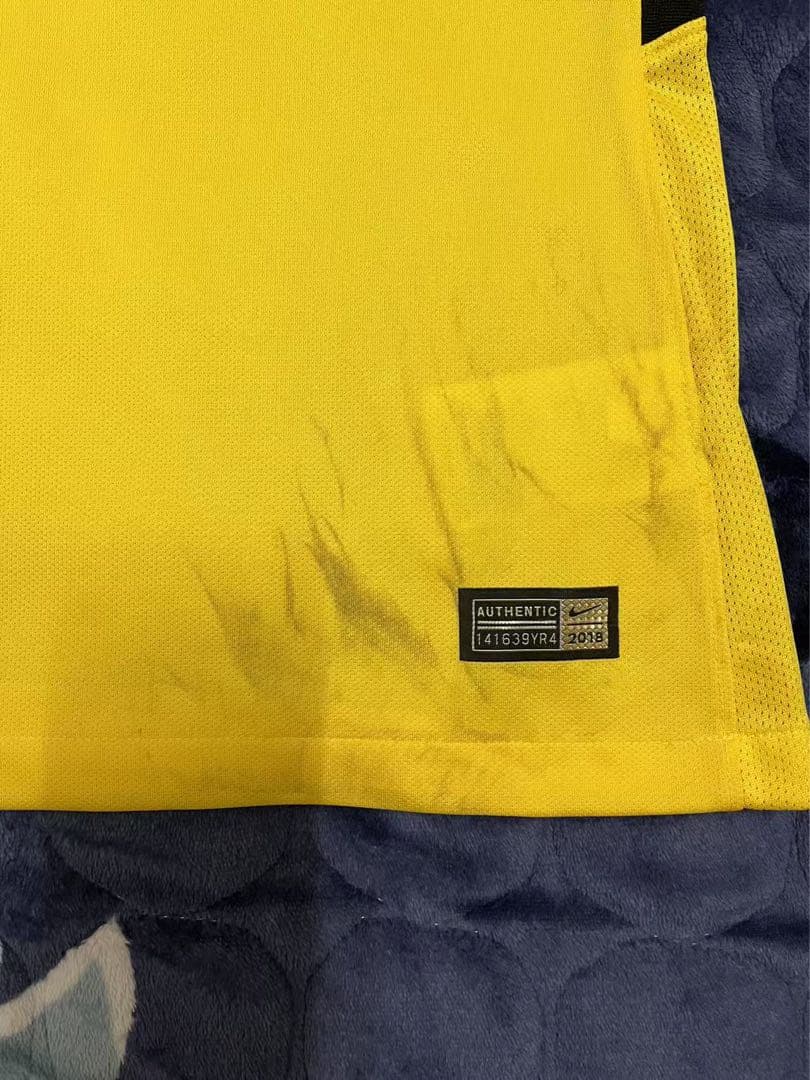 【★マッチウォーン★支給品】2018広州恒大CSLAway#7アラン選手