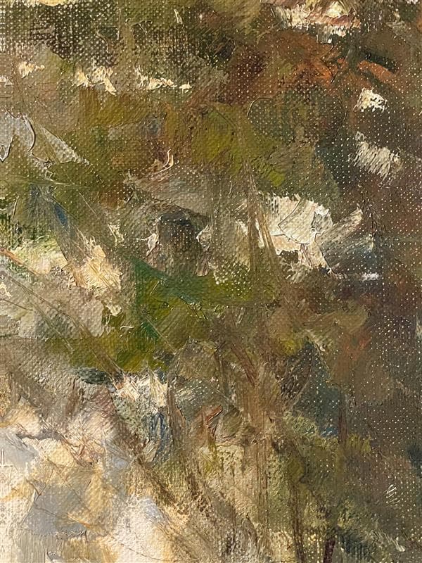 ふ*☆様 「真作」酒井健吉「パリー セーヌ川」風景画　油彩画　額装　サイン有り