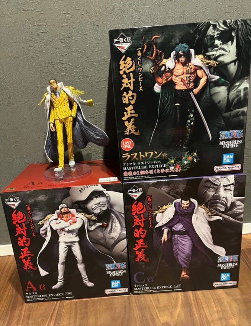 一番くじ ワンピース 絶対的正義　フィギュア　まとめ売り