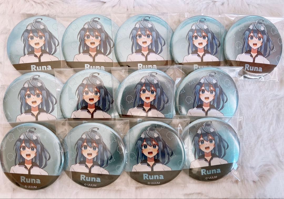 るな　メタル缶バッジ 13個セット