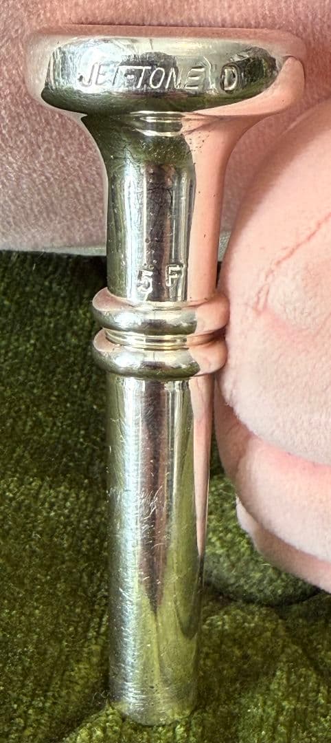 【希少】JETTONE D 5F フリューゲルホルン用マウスピース