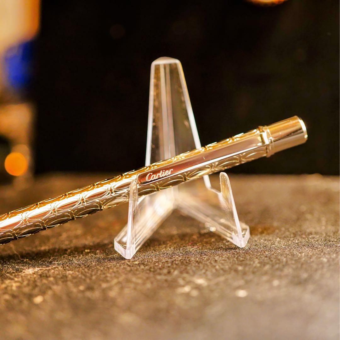 美品　Cartier カルティエ ボールペン ハッピーバースデー 2Cモチーフ