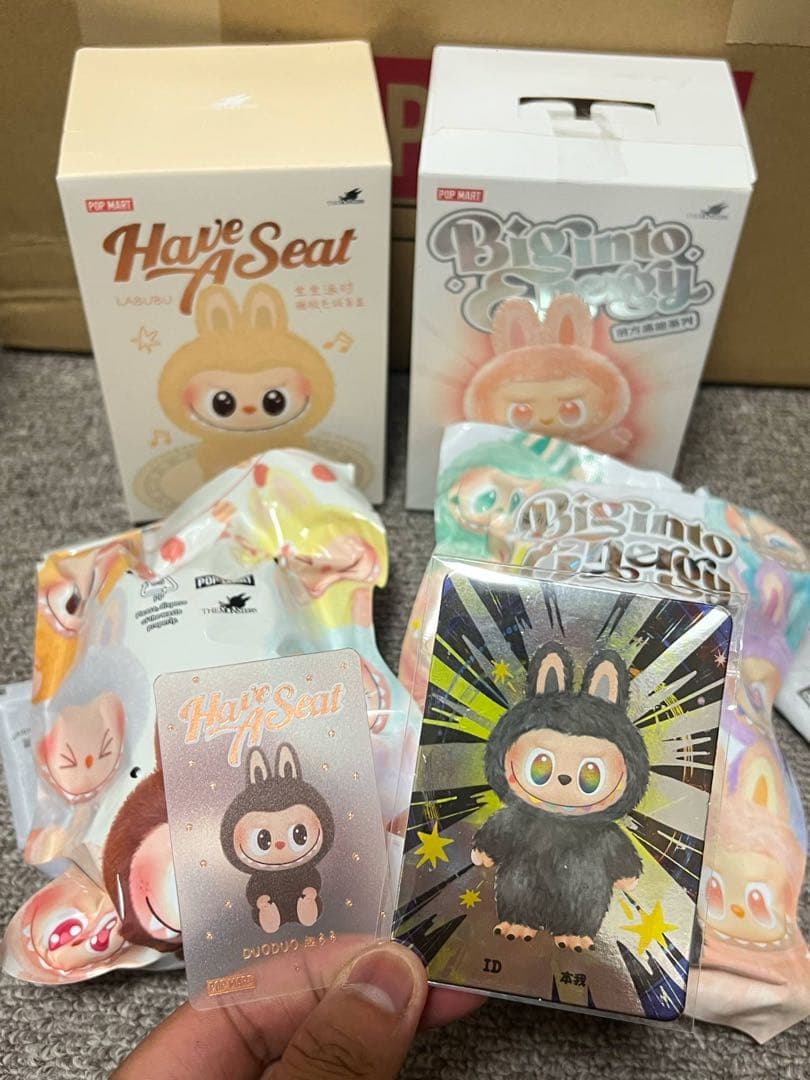 POPMART LABUBU THE MONSTERS シークレット 3点セット