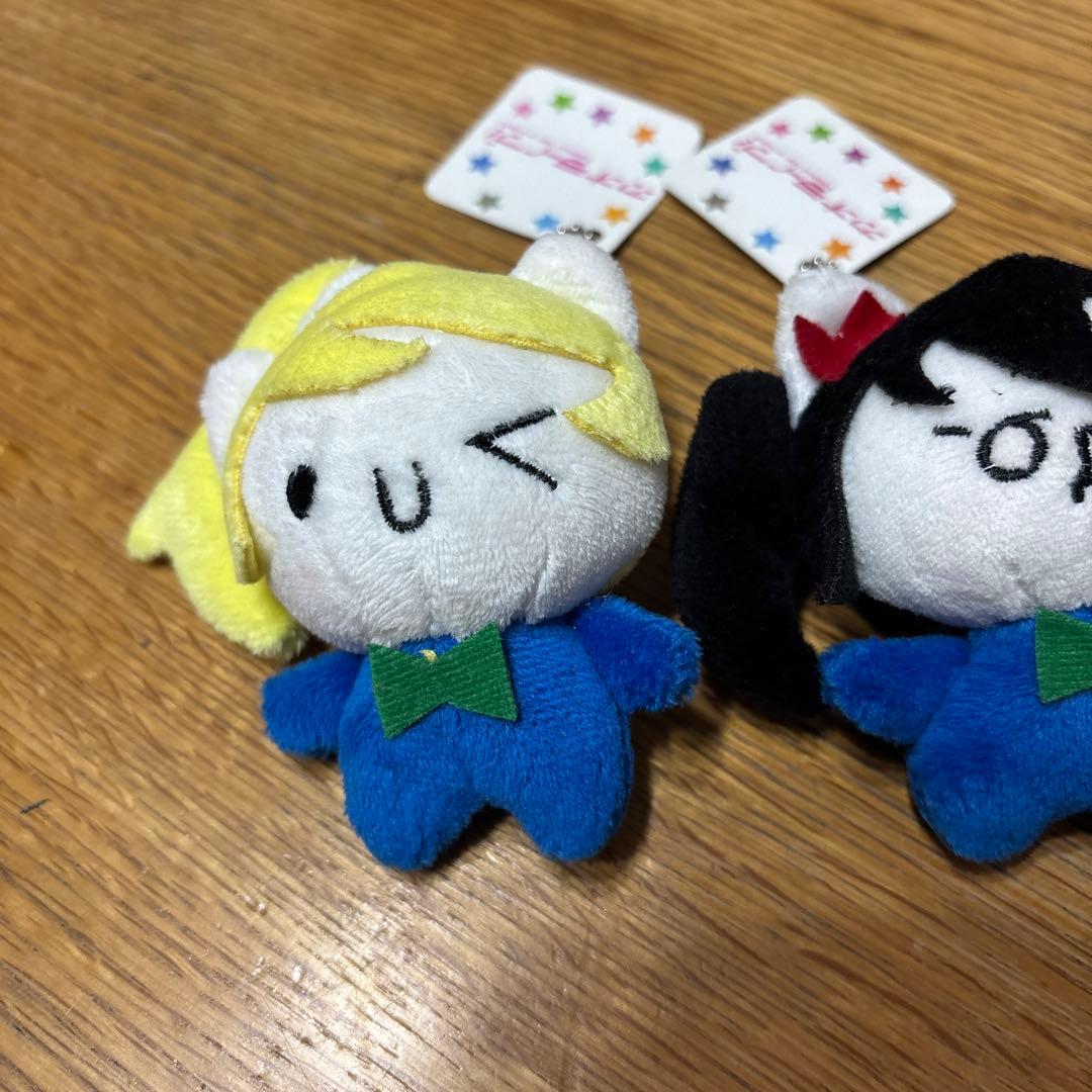 カオライブ　絢瀬絵里　マスコット　ストラップ　矢澤にこ