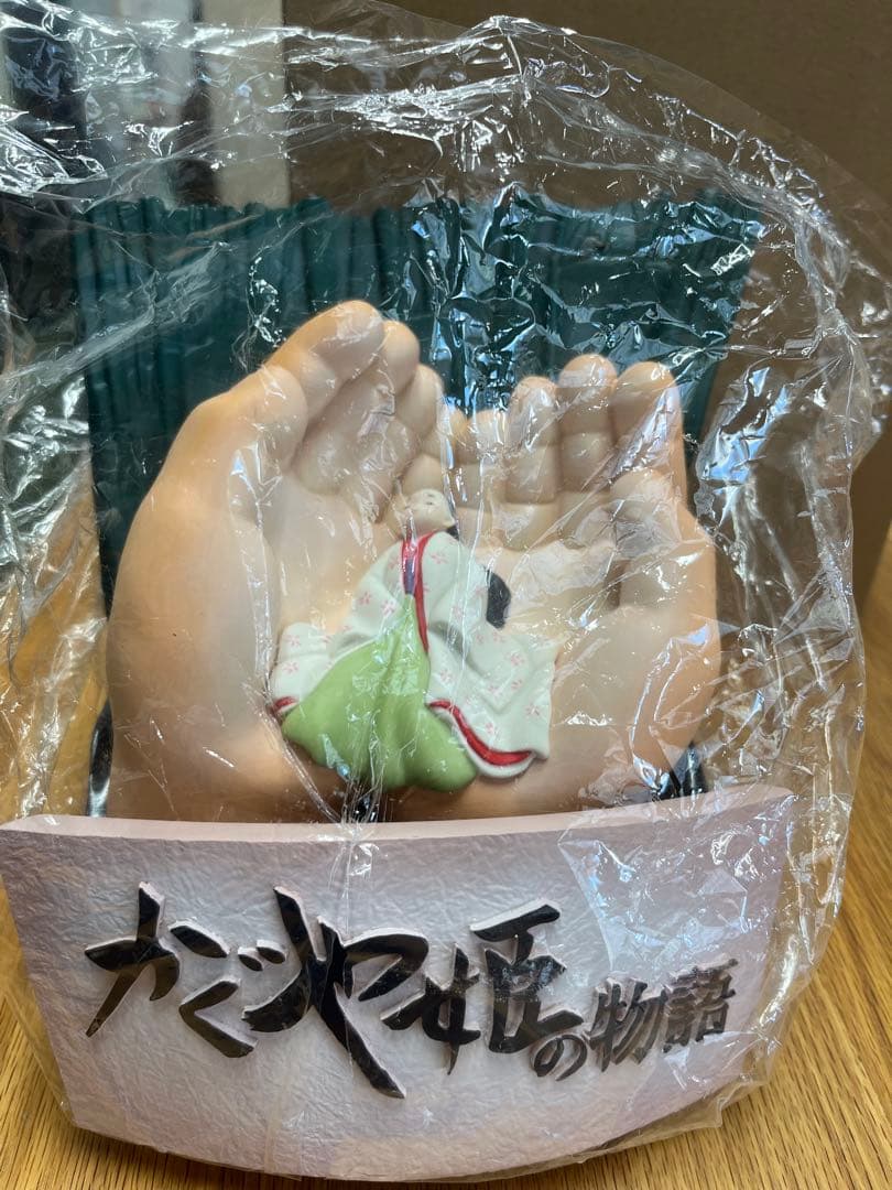<非売品>スタジオジブリ　かぐや姫の物語　フィギュアオブジェ　高畑勲　宮崎駿