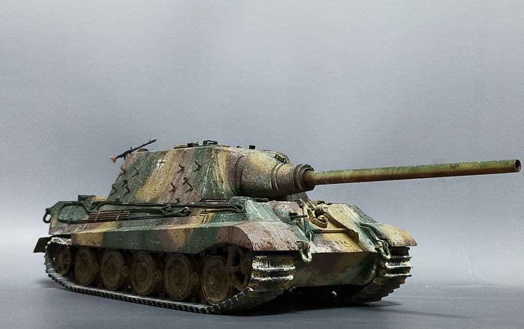 ドイツ・ヤークトティーガー 1/35 完成品
