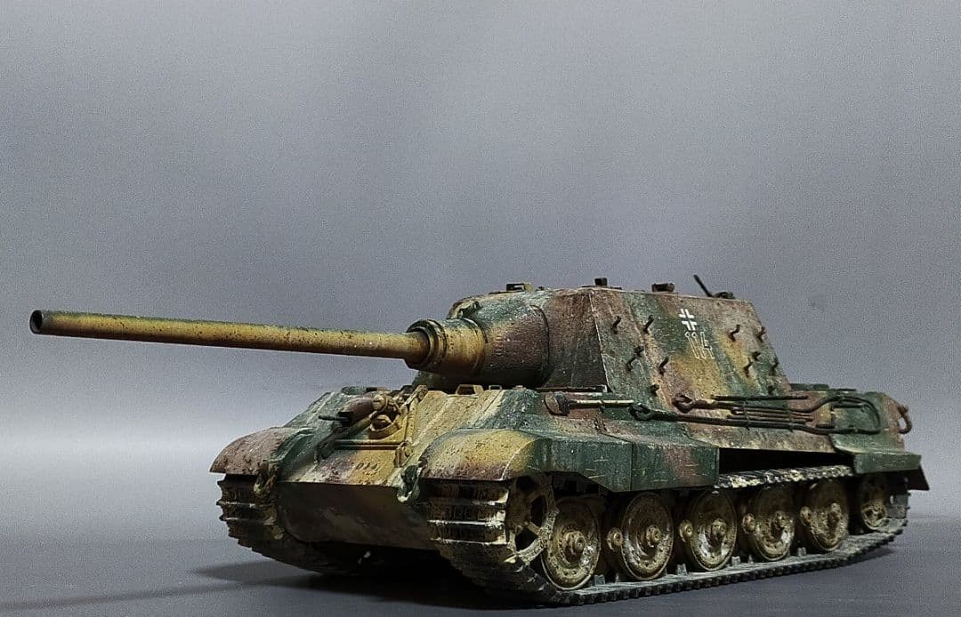 ドイツ・ヤークトティーガー 1/35 完成品