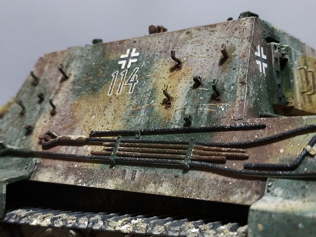 ドイツ・ヤークトティーガー 1/35 完成品