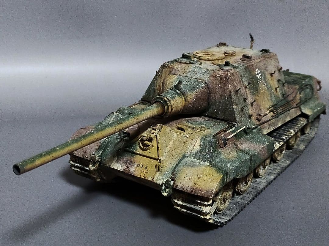 ドイツ・ヤークトティーガー 1/35 完成品