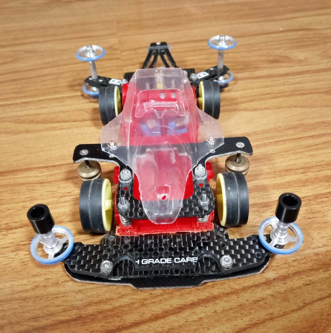 ★ミニ四駆 サンダーショット ポリカボディ 提灯 ATバンパー カスタム★