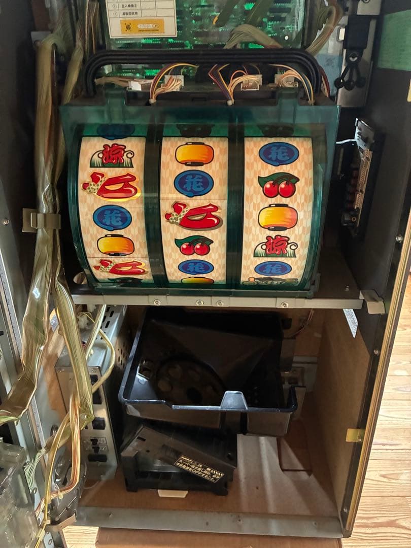 ジャンク品スロット台　アルゼ　ドンチャン2