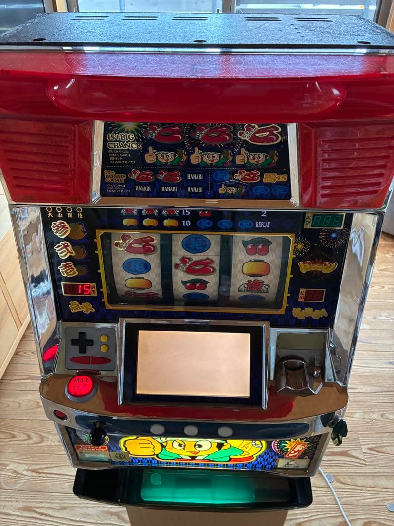 ジャンク品スロット台　アルゼ　ドンチャン2