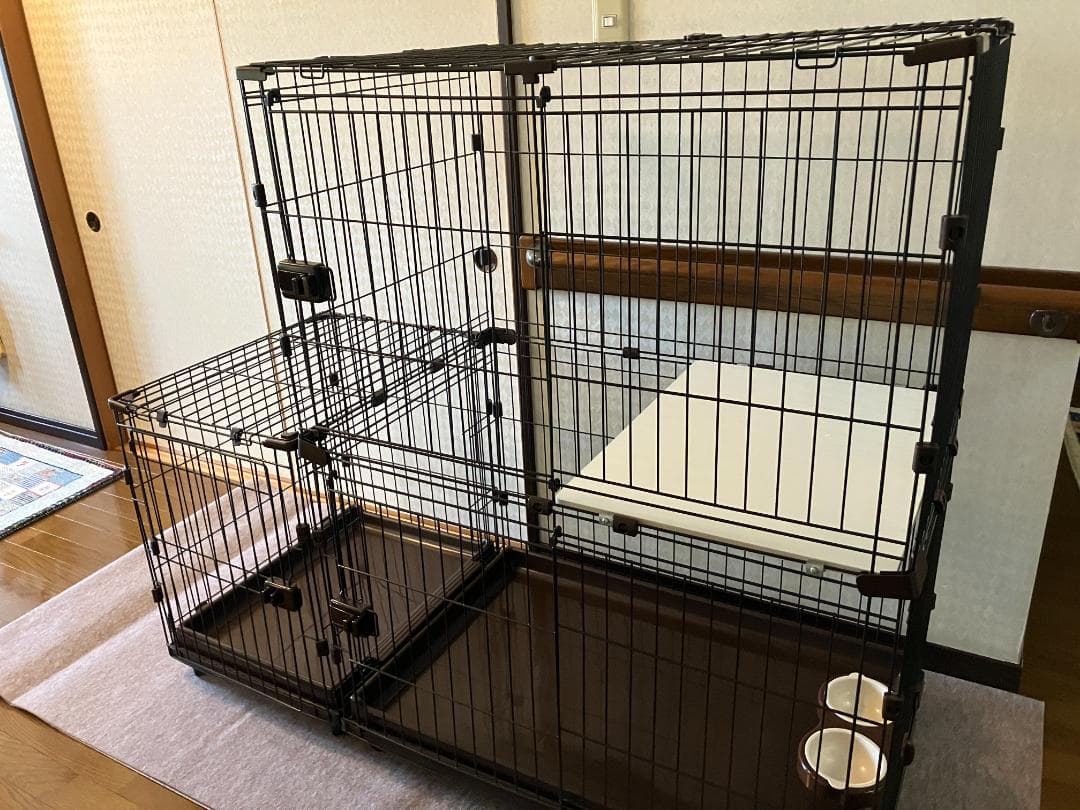 【手渡し限定】アイリスオーヤマ　コンビネーションサークル　猫用ケージ