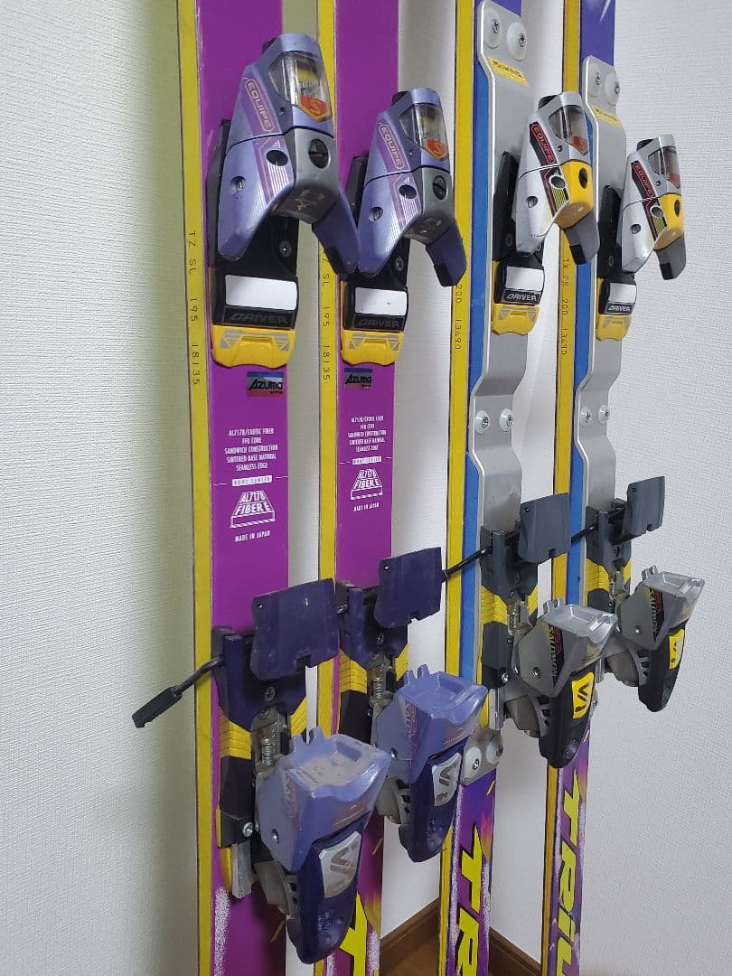 OGASAKA スキー 4本セット TRIN　レア　美品