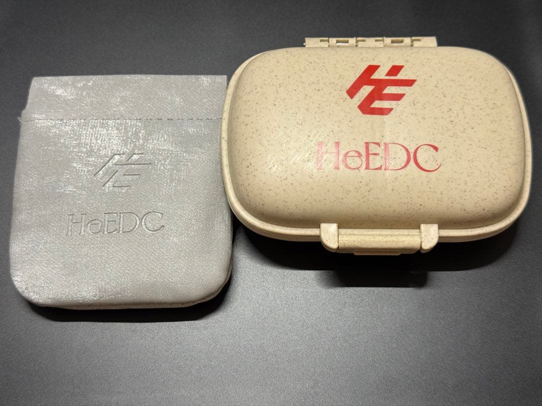 「正規品」HE EDC フィジェットトイ SS製 　真鍮彫刻 限定　絶版