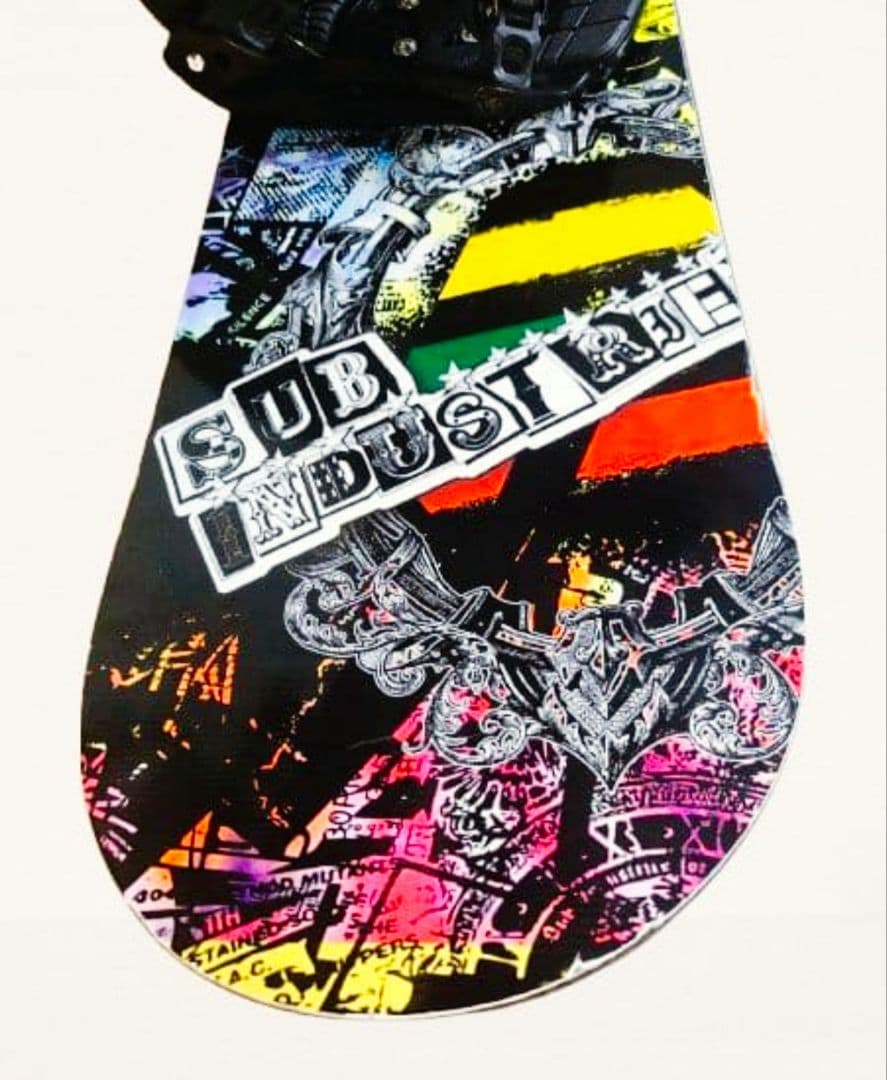 SUB Industries 158cm スノーボード 3点セット