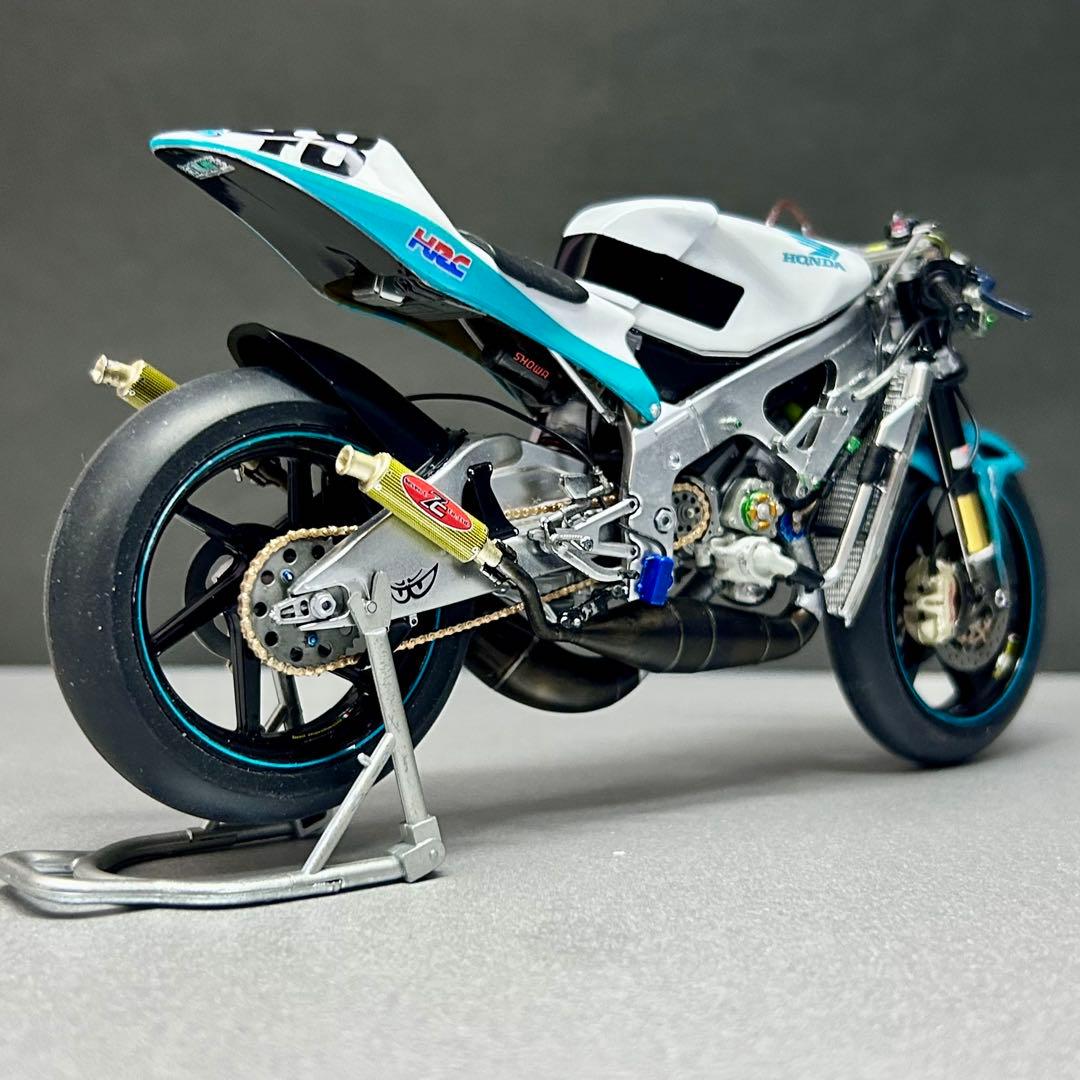 1/12 ハセガワ ホンダRS250RW 2008 #48プラモデル 完成品