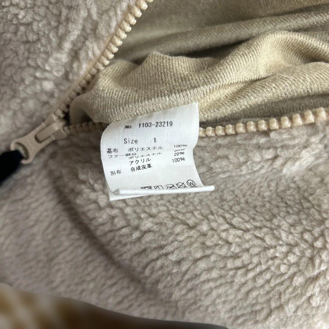 A8.CPG ゴルフ　ボアジップパーカー