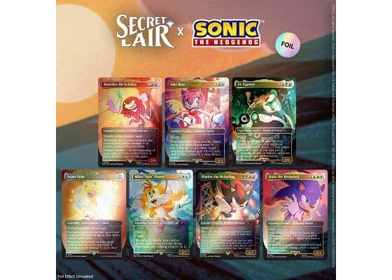 MTG Secret Lair SONIC Foil 3種セット