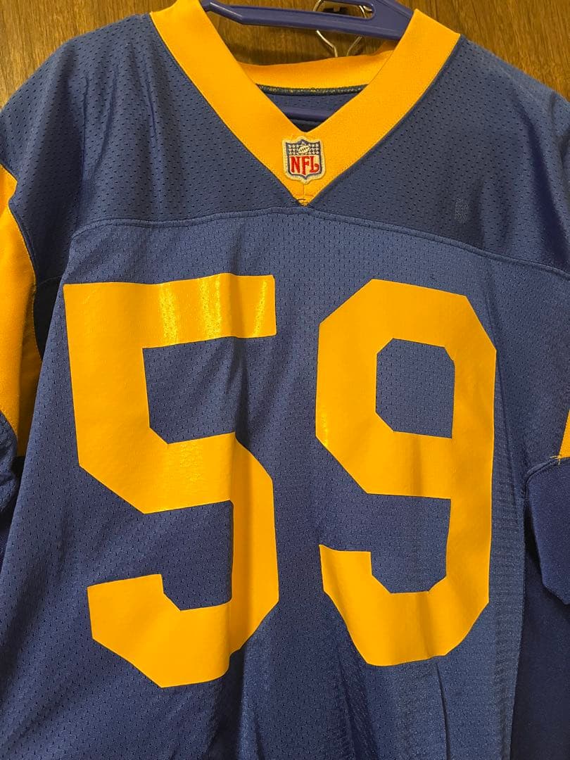 ロサンゼルス　ラムズ　実使用　ジャージ　ロンドン　フレッチャー