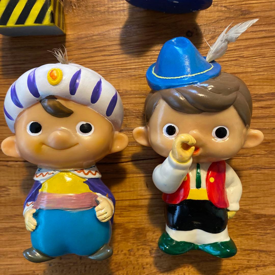 富士銀行　ぼくちゃん　貯金箱　12体