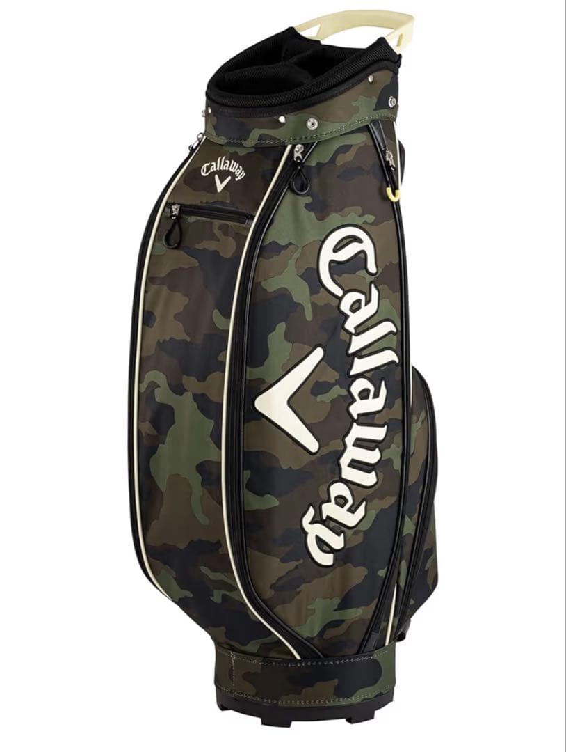 Callawayキャロウェイ 軽量キャディバッグ９型【カモ】 アイアンカバー付き