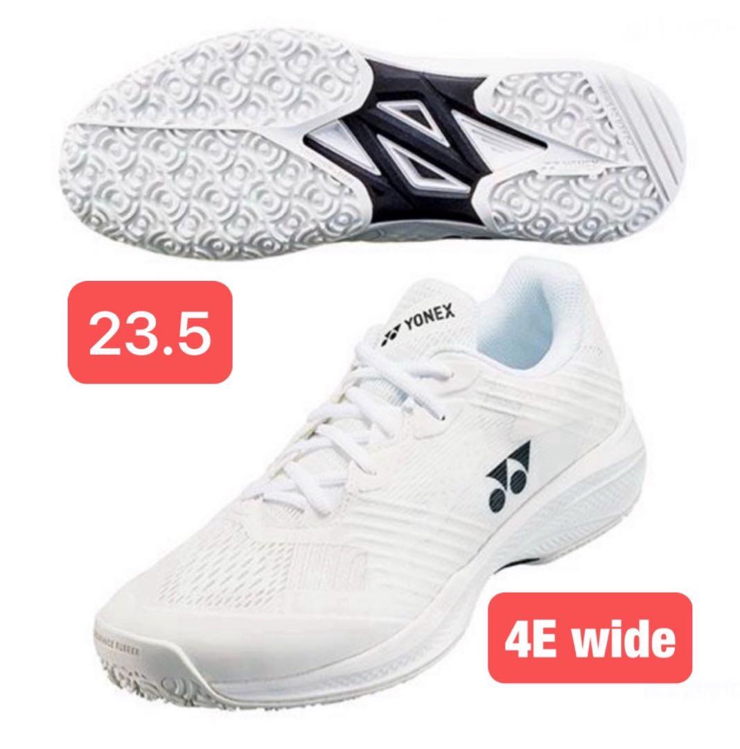 YONEXテニスシューズ クレー・砂入人工芝用 4E wide 011 23.5