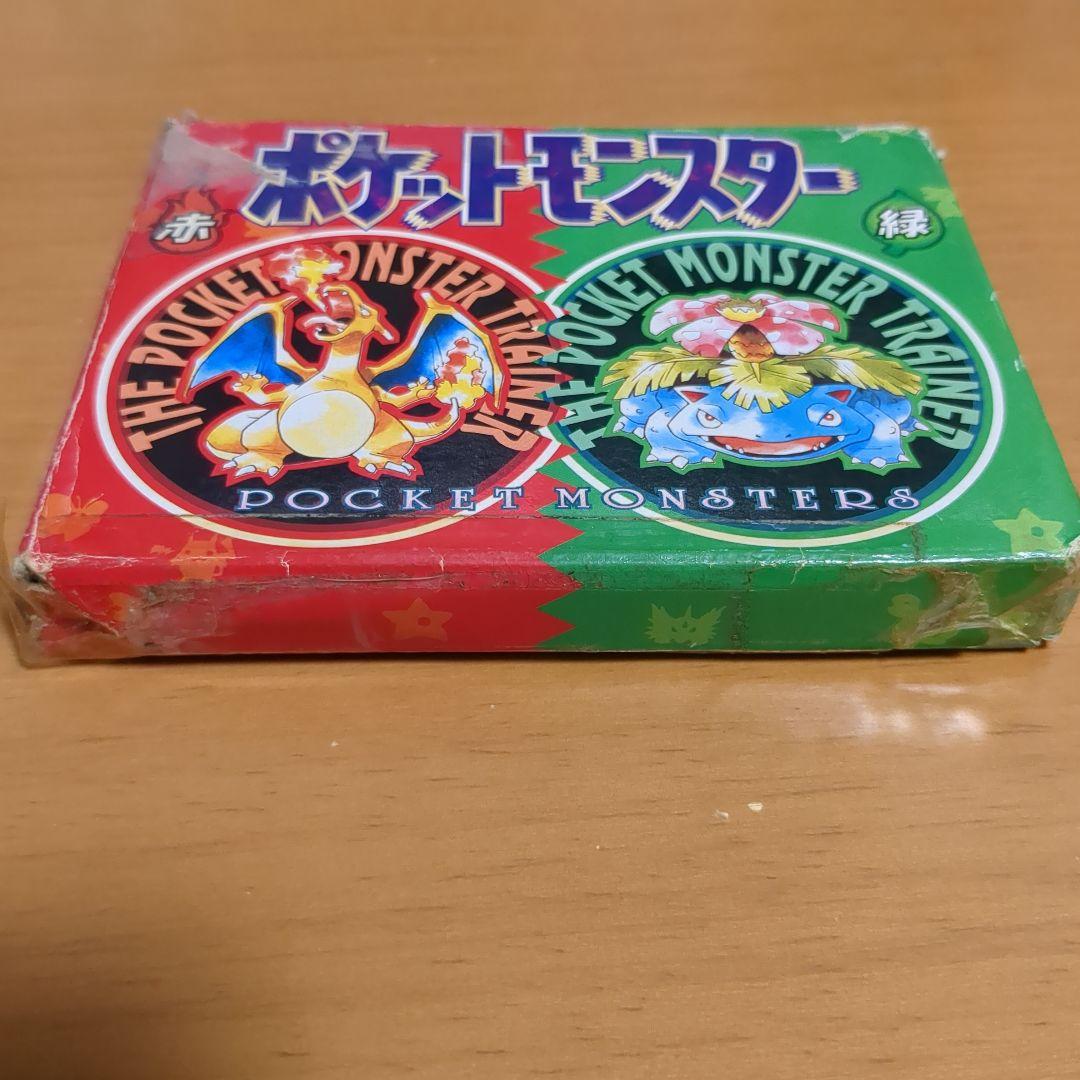ポケモン　トランプ　赤 緑　ポケットモンスター
