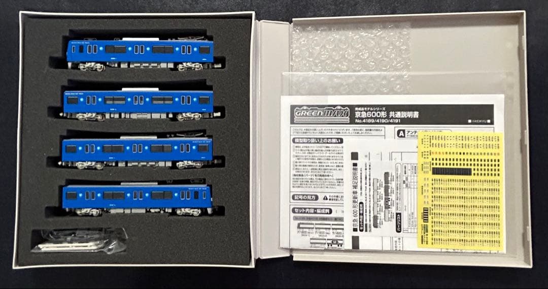 Green max 京急600形　更新車　BLUE SKY TRAIN 基本増結