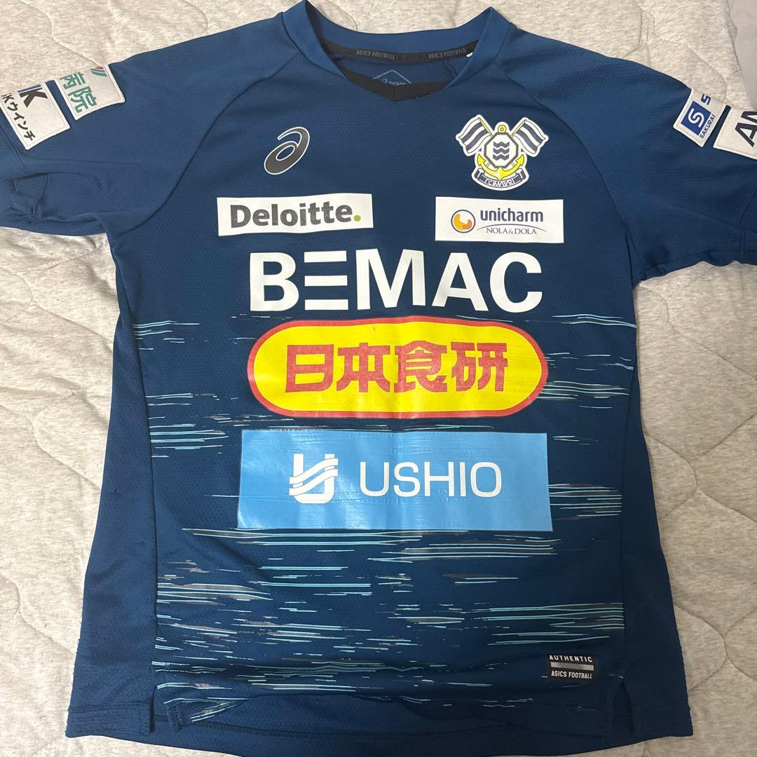 ASICS FC今治 Lサイズ ネイビー