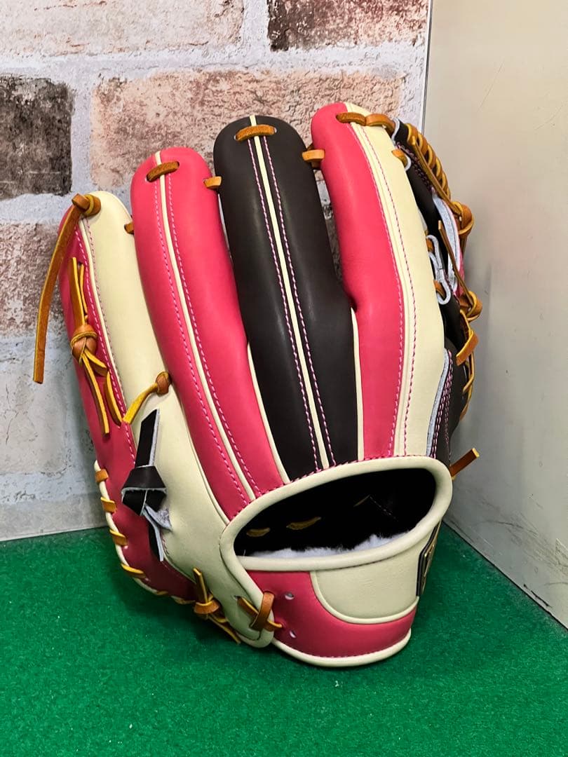 ⚠️スペシャルオーダー⚠️ゼット 軟式用 オーダーグローブ 内野手用 今宮モデル