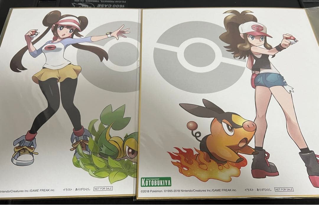 ポケットモンスター 色紙 11枚セット フィギュア 購入特典 Pokemon