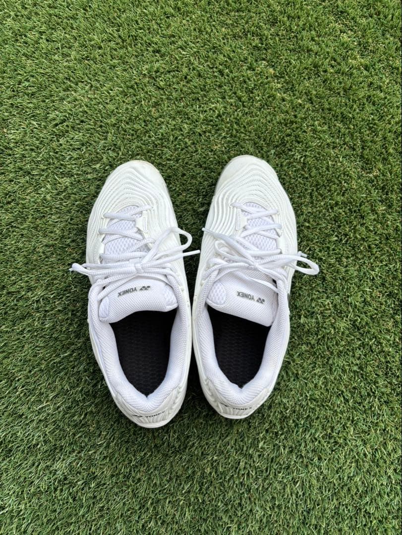 YONEX 軟式用テニスラケットとシューズセット