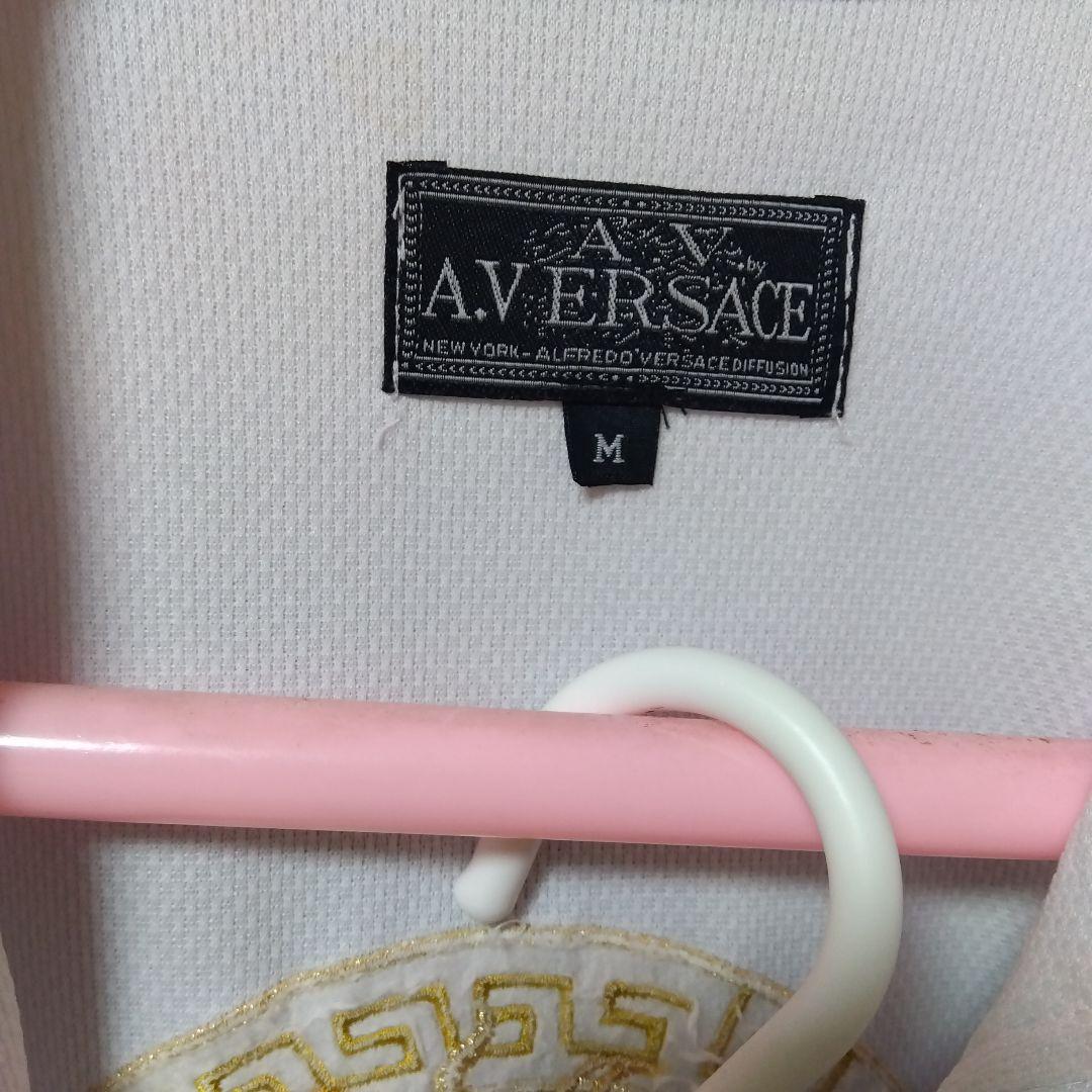 A.VERSACE メデューサ刺繍 ポロシャツ M