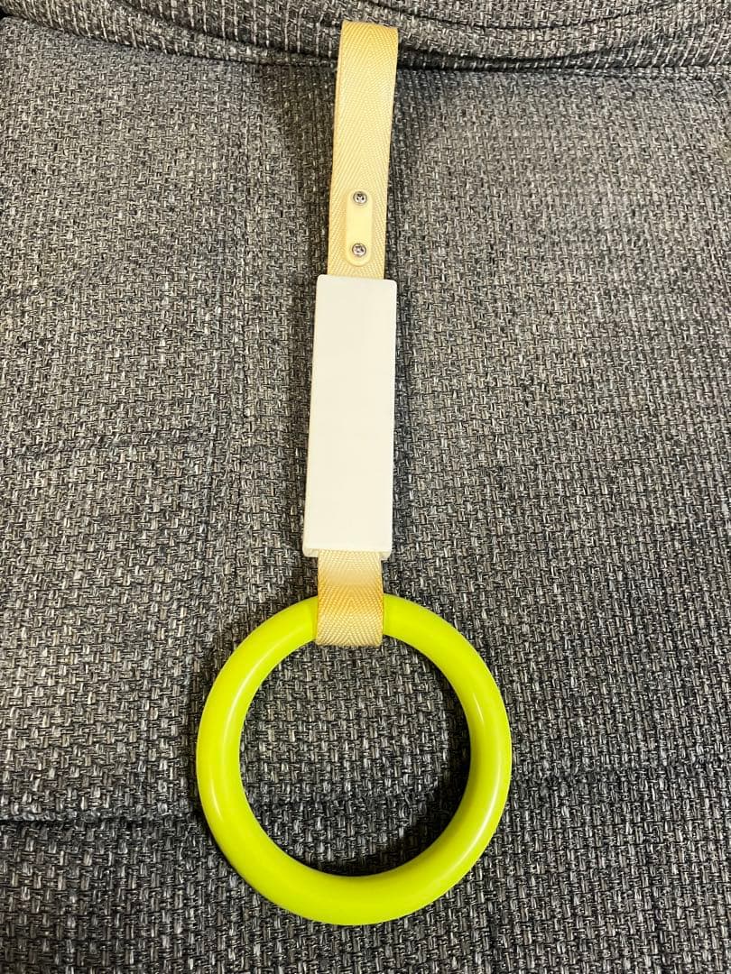 京王　吊り革緑色　長短セット①