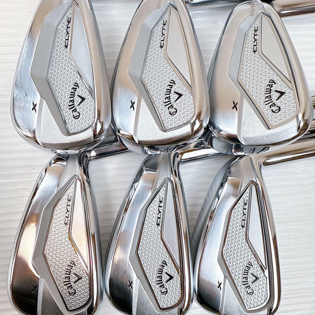 【状態良好】キャロウェイ　エリートX　アイアンセット　6本　ゼロス7(S)