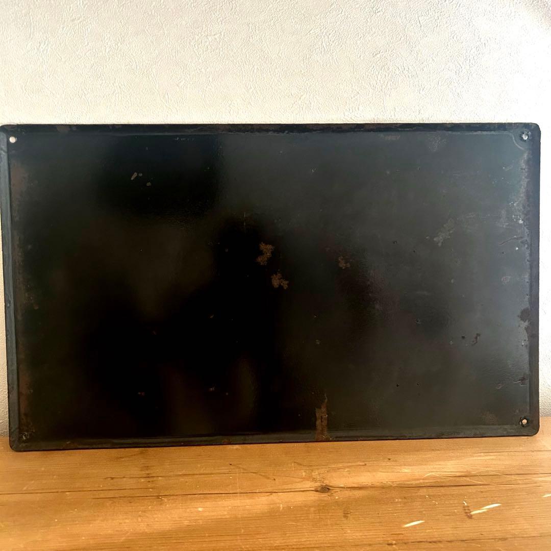 フランス アンティーク ホーロー サインプレート 看板 30㎝×50㎝