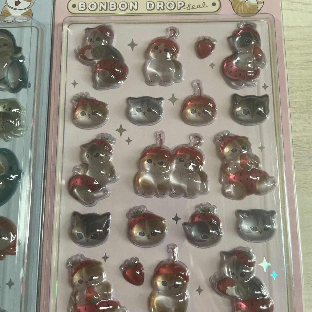 ボンボンドロップシール mofusand セット