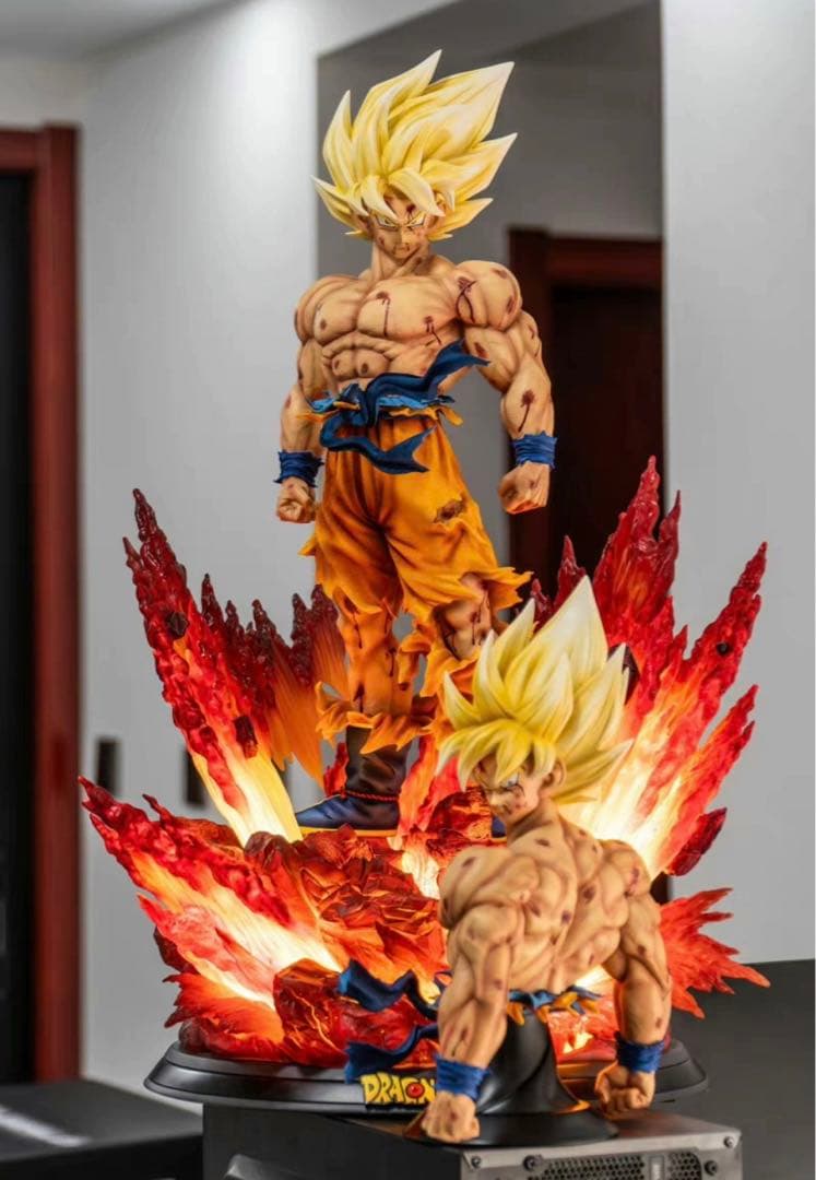 ドラゴンボール 1／4スケール　孫悟空　岩石版　フィギュア ガレージキット