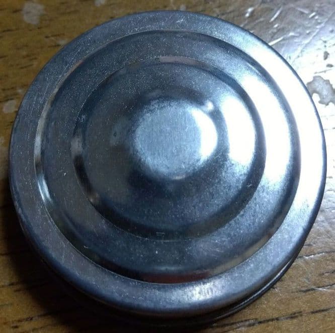 ドラえもん　瓶　小物入れ　ガラス　黄色